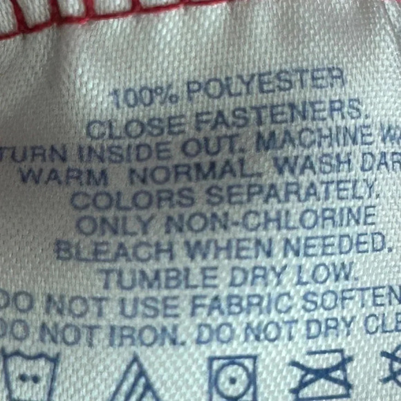 Lands End Red Sweatshirt Sz XL - Picture 5 of 5